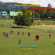 Prvenstvo pionira FS RIS: FK Trstenik–FK Radnički (Niš) 0:3; Nišlije bolja ekipa, ali do pobede došli tek u drugom poluvremenu; Trstenik, 2. jun 2016. god.