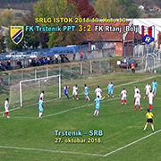 Srpska liga-ISTOK, kolo 13: FK Trstenik PPT–FK Rtanj (Boljevac) 3:2; odlična igra domaćina u većem delu igre i lep gol Miloševića; Trstenik, 27. oktobar 2018. god.