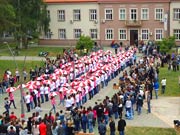 Ples maturanata gimnazije i tehničke škole u podne; Trstenik 22. maj 2015. god.