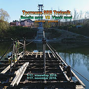 Viseći most-pratimo izgradnju: DEO VII montiranje i postavljanje pontona na levoj obali Zapadne Morave i još po nešto... Trstenik, 1-17. novembar 2018.